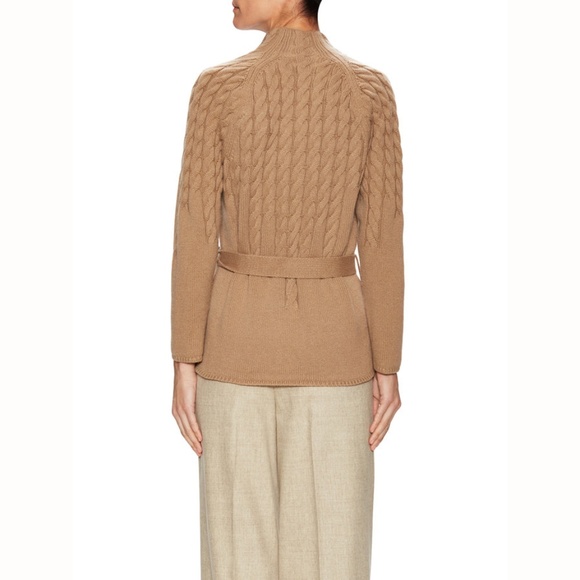 Lafayette 148 Cashmere Belted Sweater - Picture 2 of 8